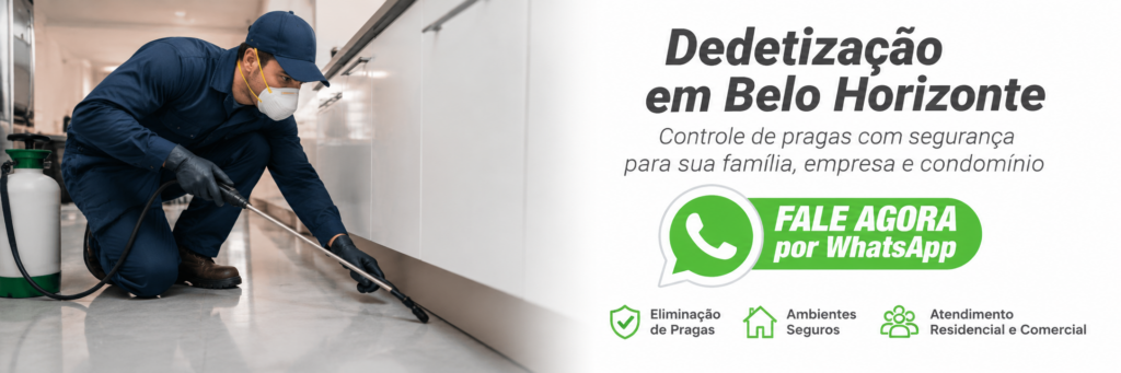 serviço de dedetização em belo horizonte